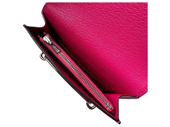 Hermès Monedero/Tarjetero Roulis Slim Hermes Rosa - vista 7