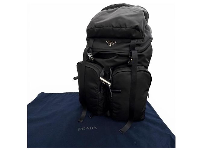 Zaino Prada Re-Nylon in pelle Nero - vista 2