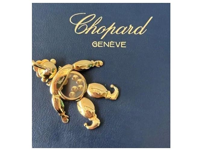 Chopard Happy Diamonds Clown Anhänger Weiß Rot Blau Golden Grün - Ansicht 3