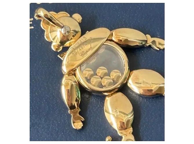 Chopard Happy Diamonds Clown Anhänger Weiß Rot Blau Golden Grün - Ansicht 6