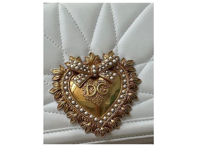 Devotion Tasche Dolce & Gabbana Weiß - Ansicht 8