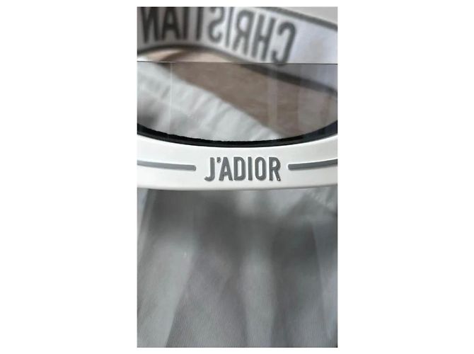 Visiera Christian Dior J'Adior Bianco Grigio - vista 2