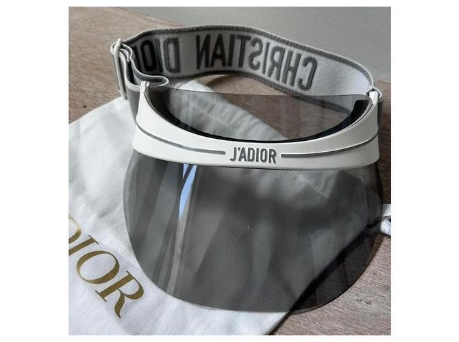 Visiera Christian Dior J'Adior Bianco Grigio - vista 3