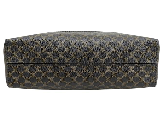 Céline Borsa a una spalla Celine Macadam Pattern Marrone - vista 4