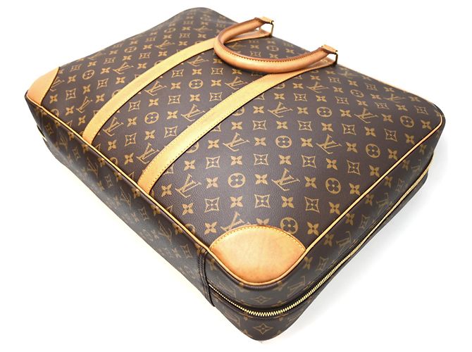 Borsa Boston Louis Vuitton Sirius 24h Marrone - vista 3