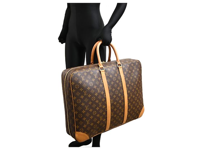 Borsa Boston Louis Vuitton Sirius 24h Marrone - vista 9