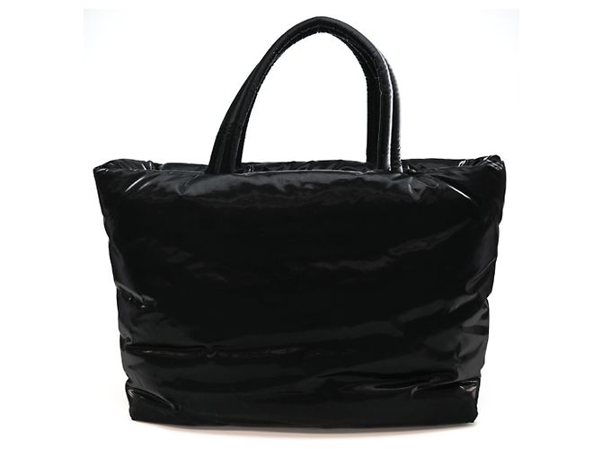 Borsa Tote Wide Buffer Saint Laurent nera Nero - vista 2