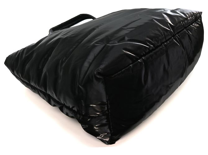 Borsa Tote Wide Buffer Saint Laurent nera Nero - vista 3