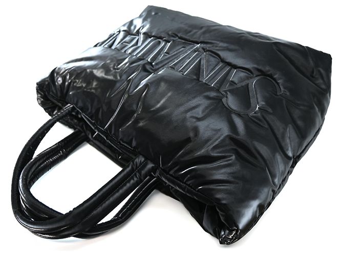 Borsa Tote Wide Buffer Saint Laurent nera Nero - vista 4