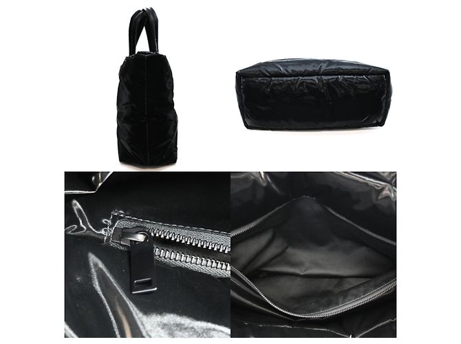 Borsa Tote Wide Buffer Saint Laurent nera Nero - vista 7