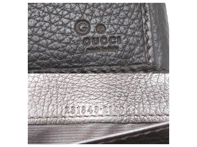 Cartera larga Interlocking Gucci Negro - vista 8