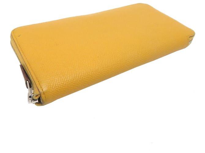Hermès Hermes Azap Long Wallet in Jaune Ambre - Ansicht 3