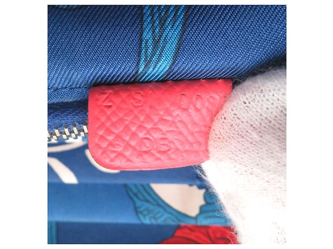 Cartera larga Azap Hermès en Epsom Rose Texas - vista 8