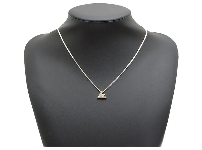 Collana con pendente Louis Vuitton LV Vault One PM D'oro - vista 7