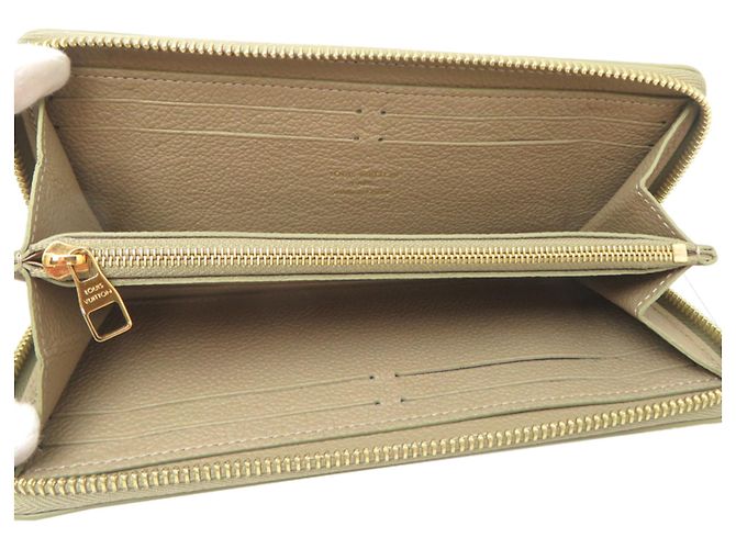 Cartera larga Clemence para mujer Louis Vuitton Crudo Caqui - vista 5