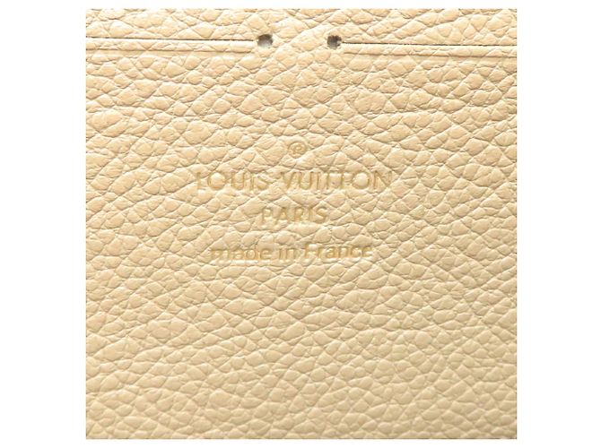 Cartera larga Clemence para mujer Louis Vuitton Crudo Caqui - vista 7