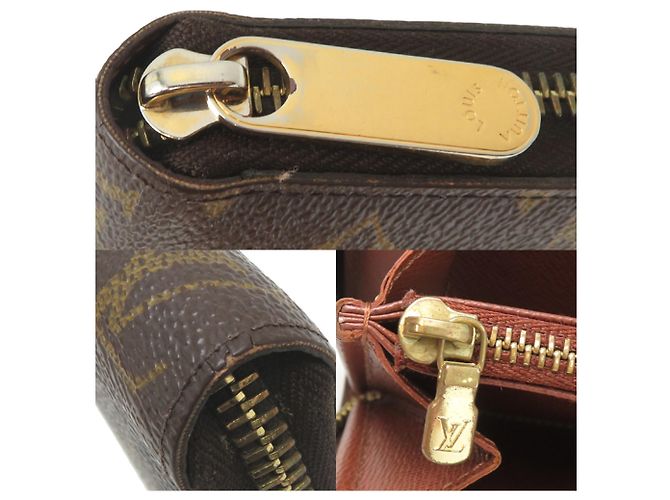 Louis Vuitton Zippy Wallet - Long Bi-Fold Braun - Ansicht 9