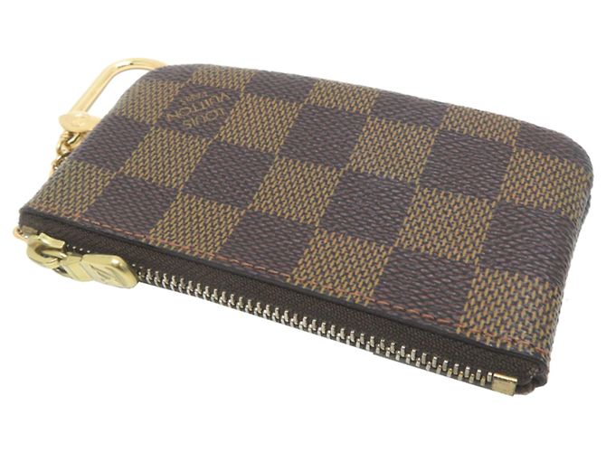 Monedero Louis Vuitton Damier Canvas Castaño - vista 4