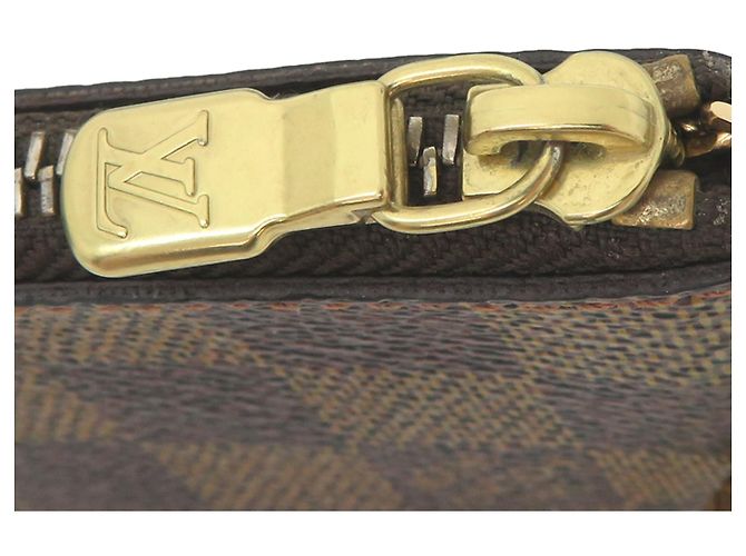 Monedero Louis Vuitton Damier Canvas Castaño - vista 9