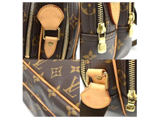Borsa a tracolla Louis Vuitton Reporter PM Marrone - vista 7