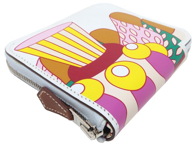 Cartera compacta Azap Hermès en piel Swift - vista 3