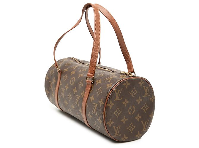 Louis Vuitton Marrone Monogram Papillon 30 - vista 2