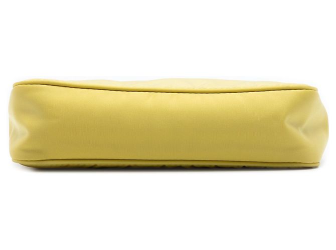 Mini borsa a tracolla Prada Yellow Mini Tessuto Re Edition 2000 Giallo - vista 3