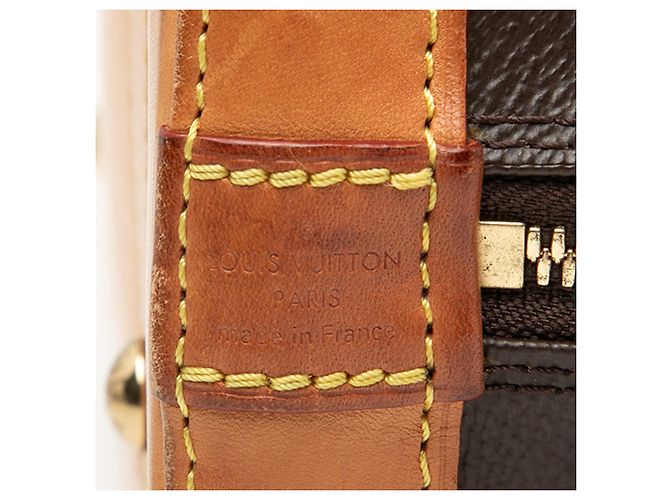 Louis Vuitton Marrone Monogram Alma BB - vista 5