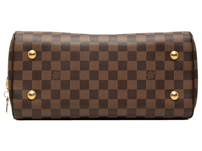 Louis Vuitton Marrone Damier Ebene Duomo - vista 3