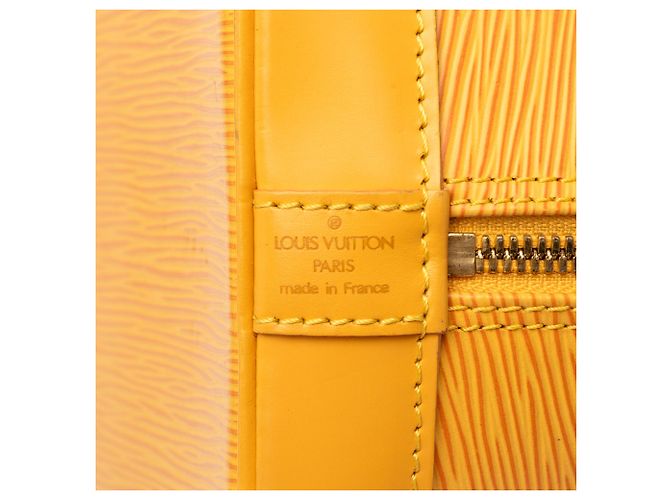 Louis Vuitton Orange Epi Alma PM Arancione - vista 5