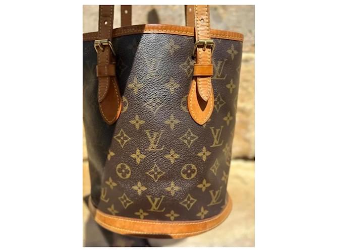 Borsa a secchiello Louis Vuitton Monogram Noe Marrone Monogramma - vista 13