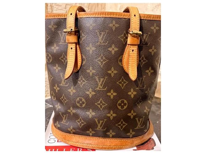 Borsa a secchiello Louis Vuitton Monogram Noe Marrone Monogramma - vista 3