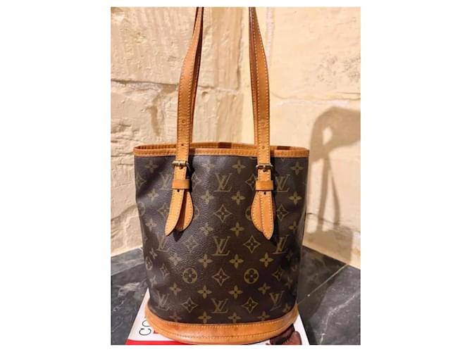Borsa a secchiello Louis Vuitton Monogram Noe Marrone Monogramma - vista 6