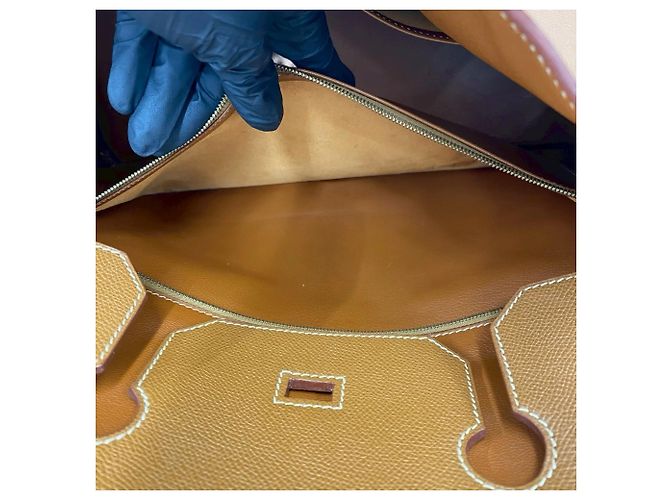 Hermès Borsa Hermes Birkin 40 Courchevel Leather - vista 10