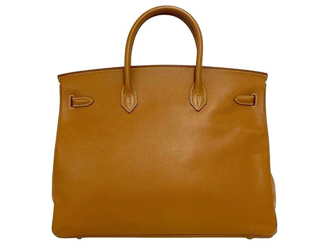 Hermès Borsa Hermes Birkin 40 Courchevel Leather - vista 3