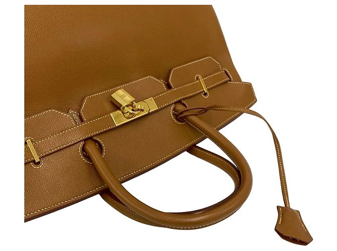 Hermès Borsa Hermes Birkin 40 Courchevel Leather - vista 4