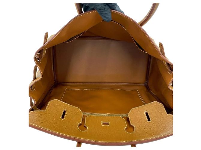 Hermès Borsa Hermes Birkin 40 Courchevel Leather - vista 9