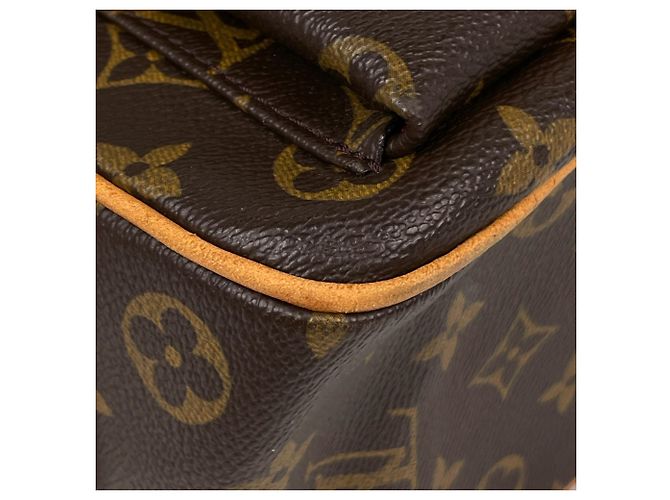 Borsa Louis Vuitton Multipli Cité Marrone - vista 3