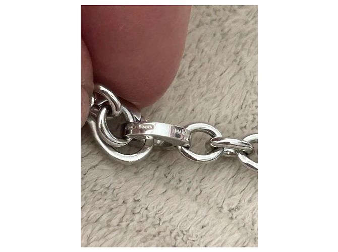 Bulgari Bvlgari Bracciale Charm Oro Bianco 18K Argento - vista 13