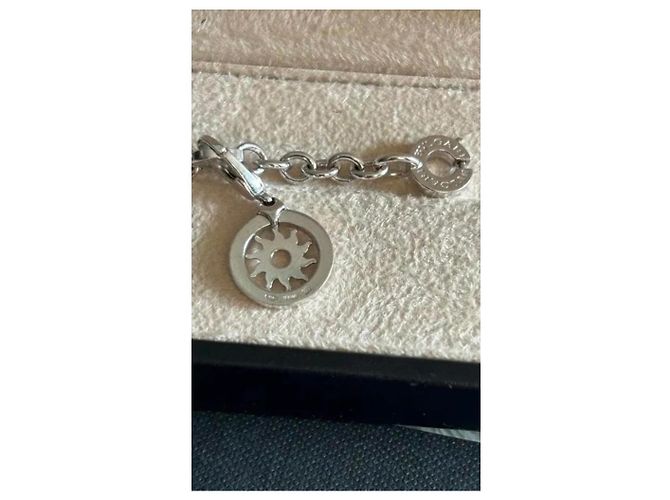 Bulgari Bvlgari Bracciale Charm Oro Bianco 18K Argento - vista 7