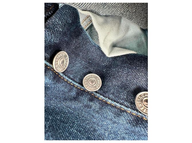 Everyday Vaqueros de pierna recta Balenciaga en algodón azul Azul claro - vista 10