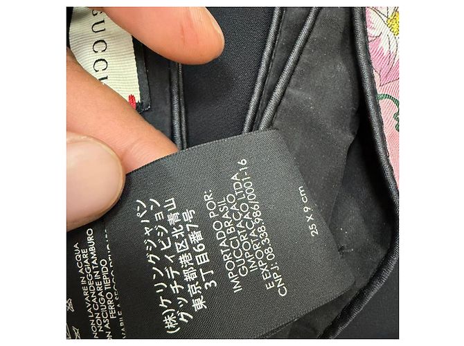 Serre-tête Gucci à imprimé floral en soie multicolore - vue 10