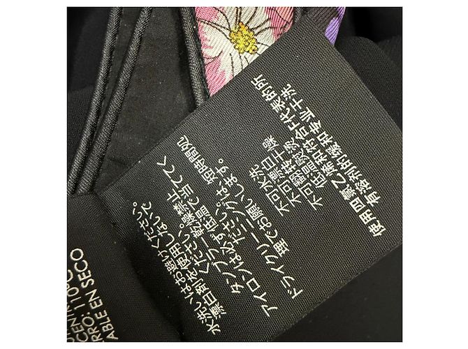 Serre-tête Gucci à imprimé floral en soie multicolore - vue 9