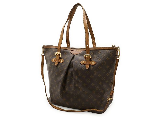 Borsa Tote 2way Louis Vuitton Palermo GM Monogram Marrone - vista 2