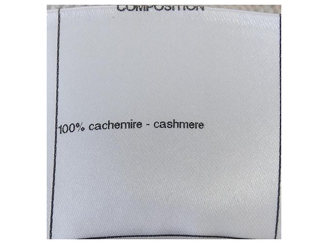 Timeless Cárdigan de cachemira Chanel Beige - vista 3