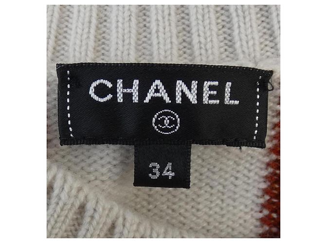 Timeless Cárdigan de cachemira Chanel Beige - vista 4