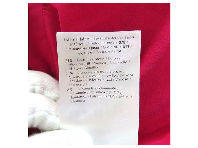Vestido de algodón Valentino Rosa - vista 10