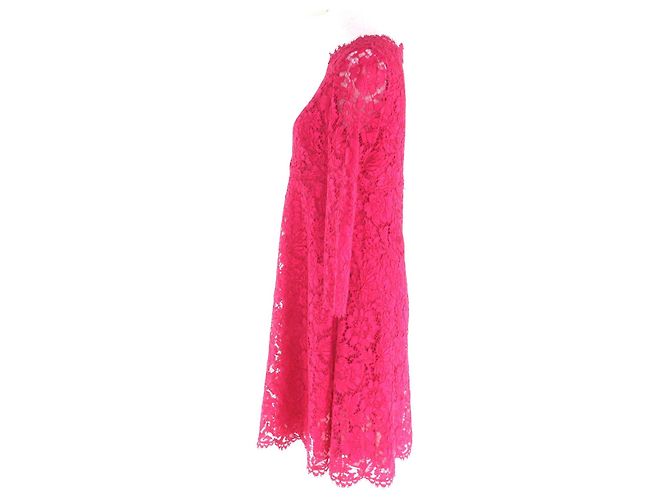 Vestido de algodón Valentino Rosa - vista 2