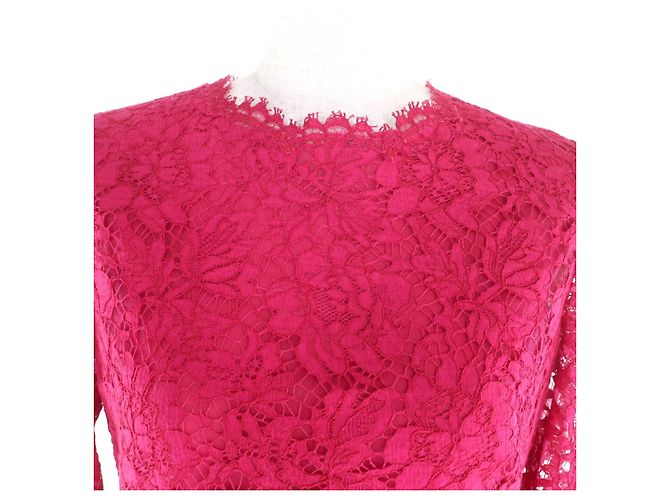 Vestido de algodón Valentino Rosa - vista 4