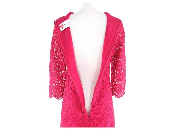 Vestido de algodón Valentino Rosa - vista 5